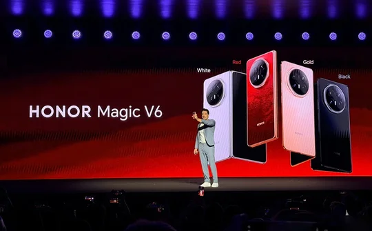 Honor ra mắt điện thoại gập Magic V6 với thiết kế siêu mỏng