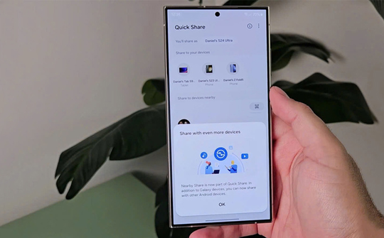 Galaxy S26 đã có thể AirDrop với iPhone