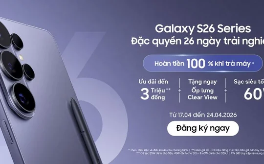 Từ hôm nay, người dùng có thể đăng ký trải nghiệm Galaxy S26 series