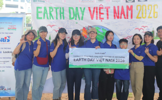LocknLock tham gia bảo vệ môi trường cùng ‘Earth Day Vietnam 2026’
