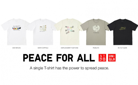 Đạo diễn và diễn viên đoạt giải Oscar "hiện diện" trong bộ sưu tập Vì Hòa bình của UNIQLO