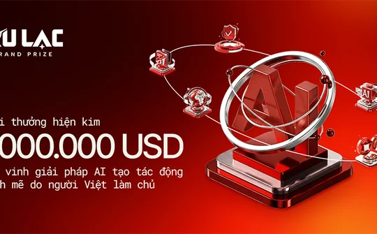 Giải thưởng 1 triệu USD cho AI của người Việt chính thức nhận hồ sơ