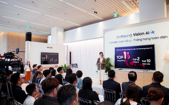 Samsung Vision AI 2026: Thời của giải trí, cá nhân hóa và kết nối thông minh hơn