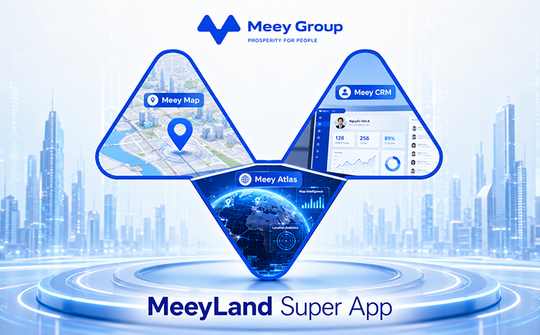 Meey Land Super App: Đề cử công nghệ số đáng chú ý trước thềm Sao Khuê 2026