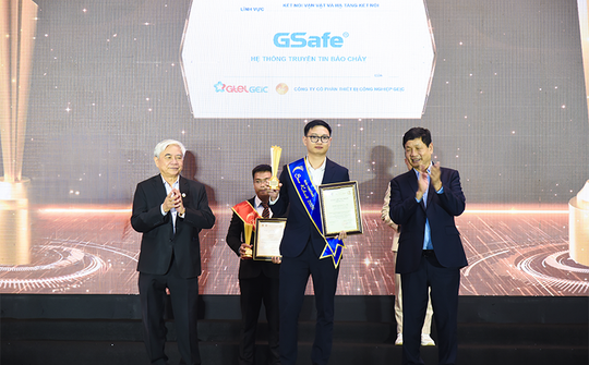 Hệ thống truyền tin báo cháy GSafe ghi dấu ấn tại Giải thưởng Sao Khuê 2026