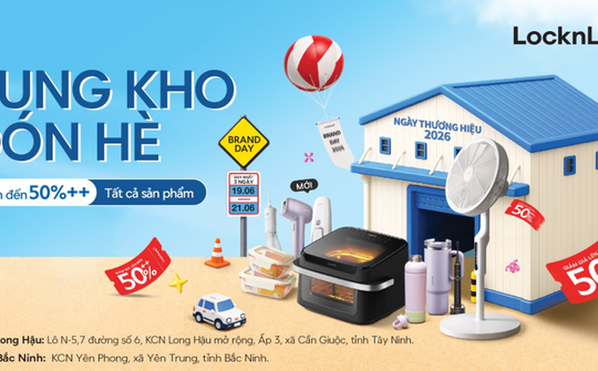 LocknLock Brand Day 2026: "Bung kho đón hè" với chương trình ưu đãi lớn nhất năm