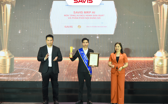 SAVIS MRP AI giành Giải thưởng Sao Khuê 2026, tăng cường năng lực AI trong phát triển nội dung số