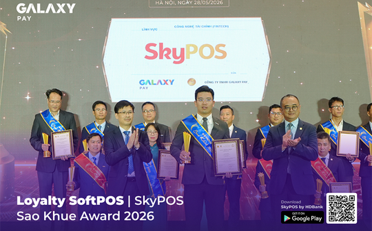 Loyalty SoftPOS | SkyPOS vinh danh tại giải thưởng Sao Khuê 2026