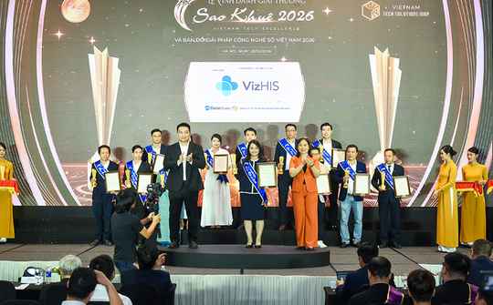DataHouse Việt Nam và hành trình chinh phục APAC: Khi tiêu chuẩn y tế Mỹ được vinh danh tại Sao Khuê 2026