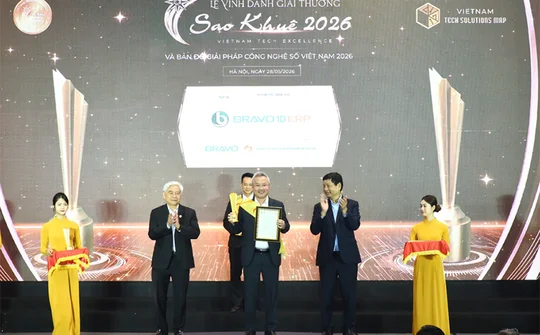 Đằng sau hệ thống ERP hiện đại: Cloud, AI và chiến lược công nghệ của doanh nghiệp Top 10 Sao Khuê 2026