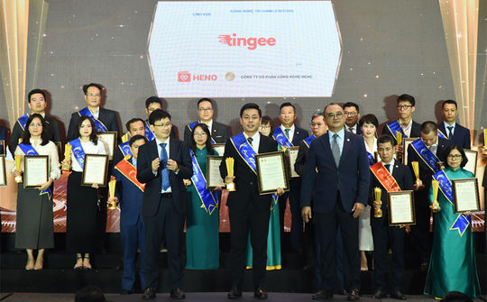 Tingee by HENO được vinh danh tại Sao Khuê 2026 với nền tảng Ngân hàng Mở và Quản lý thanh toán qua Ngân hàng