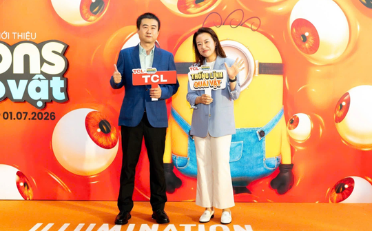 TCL trở thành đối tác chiến lược của "Minions & Quái Vật"