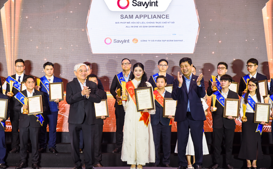 SAVYINT ghi dấu với 2 giải thưởng tại Sao Khuê 2026, Savyint Digital Trust xếp hạng 5 sao