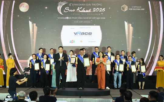 vRace lần đầu nhận giải Sao Khuê cho nền tảng thể thao cộng đồng