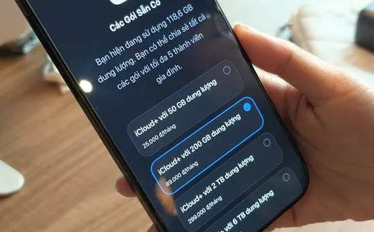 Apple tăng giá gói lưu trữ iCloud+ tại Việt Nam