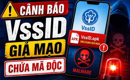 Xuất hiện ứng dụng VssID giả mạo chứa mã độc