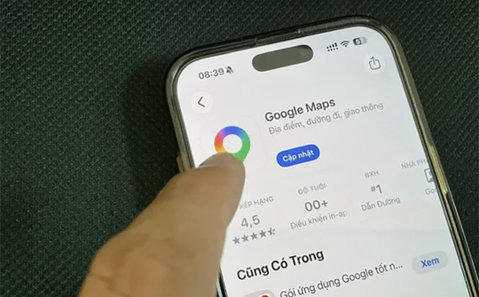 Google Maps trên iPhone có một số hạn chế