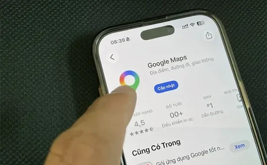 Google Maps trên iPhone có một số hạn chế