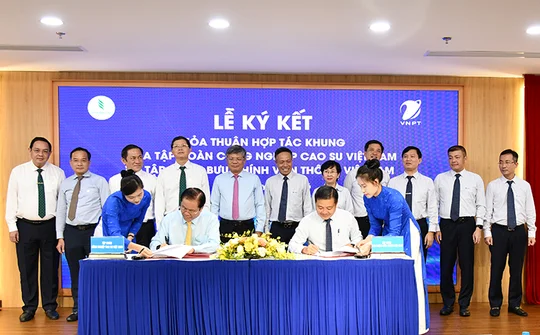 VNPT và VRG nghiên cứu phát triển mô hình khu công nghiệp công nghệ số