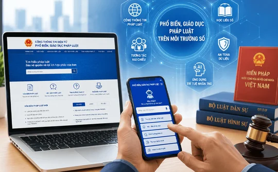 Hoàn thiện pháp luật về phổ biến, giáo dục pháp luật trên môi trường số