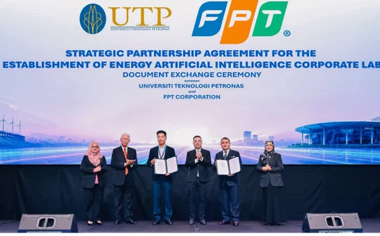 FPT và Đại học Công nghệ PETRONAS lập Phòng Nghiên cứu AI Năng lượng