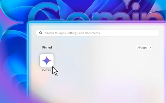 Google tung ứng dụng Gemini cho Windows