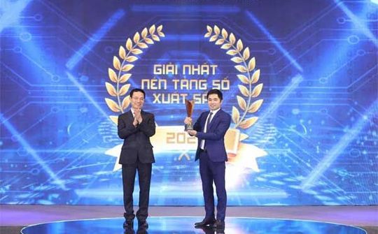 Hai nền tảng, giải pháp của FPT giành Giải thưởng "Sản phẩm công nghệ số Make in Viet Nam" 