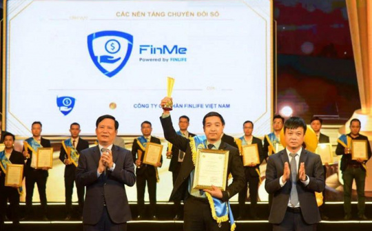 Ứng dụng công nghệ Bảo hiểm dựa trên nền tảng chuyển đổi số của Finlife nhận giải thưởng Sao Khuê 2022