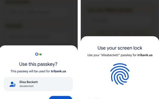 Google bắt đầu hỗ trợ passkey cho Android và Chrome