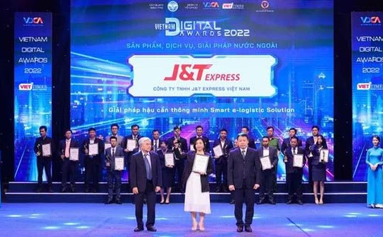 J&T Express là doanh nghiệp nước ngoài duy nhất được vinh danh tại Vietnam Digital Awards 2022