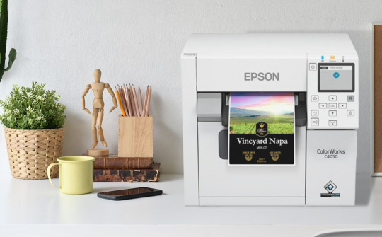 Epson ra mắt máy in màu phổ thông ColorWorks C4050