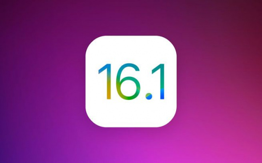 Apple sẵn sàng phát hành iOS 16.1 đến người dùng