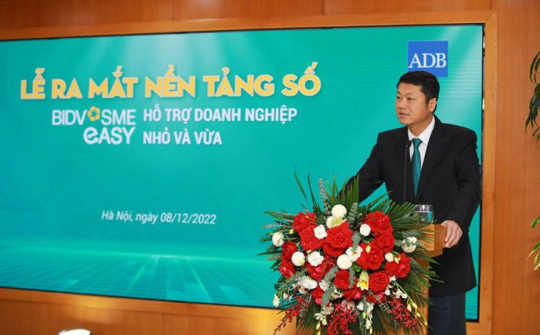 BIDV ra mắt nền tảng số SMEasy hỗ trợ doanh nghiệp nhỏ và vừa