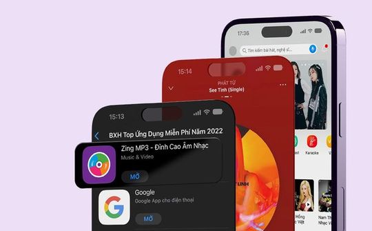 Zing MP3 là nền tảng nhạc số duy nhất góp mặt trong bảng xếp hạng App Store 2022