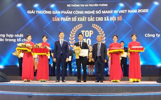GapoWork lọt Top 10 sản phẩm công nghệ xuất sắc tại giải thưởng Make in Vietnam 2022
