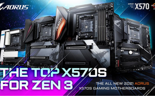 GIGABYTE giới thiệu dòng bo mạch chủ AMD X570S với khả năng tản nhiệt siêu yên tĩnh