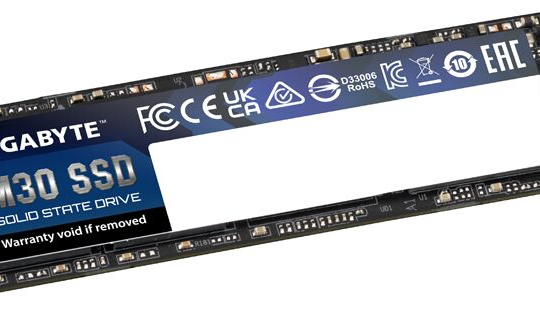 GIGABYTE ra mắt SSD M30 Series PCIe 3.0 x4 mới