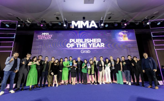 Grab giành loạt giải thưởng tại Smarties Vietnam 2022