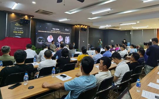 Máy tạo nước ion kiềm Atica "công nghệ Nhật, giá Việt" ra mắt thị trường