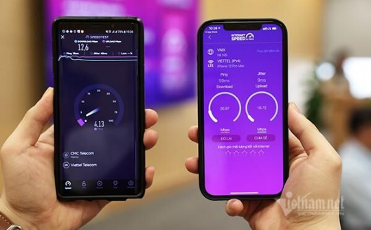 Nhà mạng nào có tốc độ nhanh nhất Việt Nam Quý 1/2022?