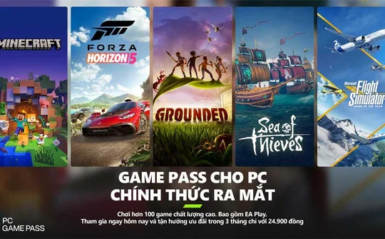 PC Game Pass ra mắt tại Việt Nam, phí dùng thử chỉ gần 25 nghìn đồng cho 3 tháng đầu