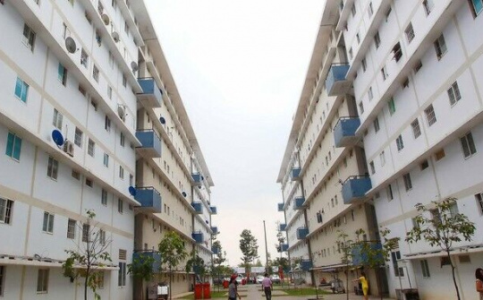 Nhà ở xã hội thêm sinh khí