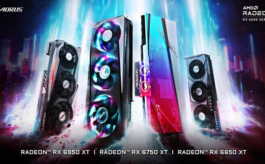 GIGABYTE ra mắt card đồ họa tùy chỉnh AMD Radeon RX 6950 XT, Radeon RX 6750 XT và Radeon RX 6650 XT