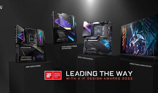4 giải thưởng! GIGABYTE đại thắng tại iF Design Award 2022