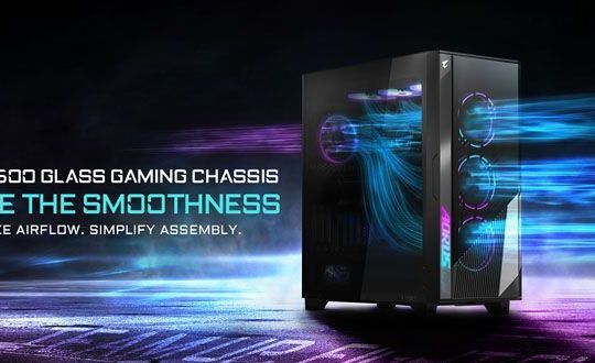 GIGABYTE trình làng thùng máy chơi game mới – AORUS C500 GLASS