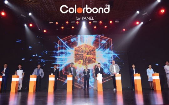 NS BlueScope Việt Nam ra mắt dòng tôn mạ màu chuyên biệt