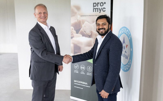 Tetra Pak "bắt tay" Mycorena sản xuất đạm thực vật từ nấm lên men