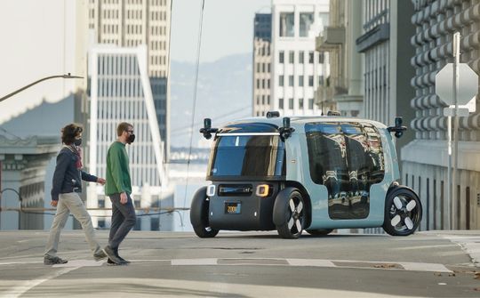 Robotaxi không người lái được phép lưu thông trên đường phố