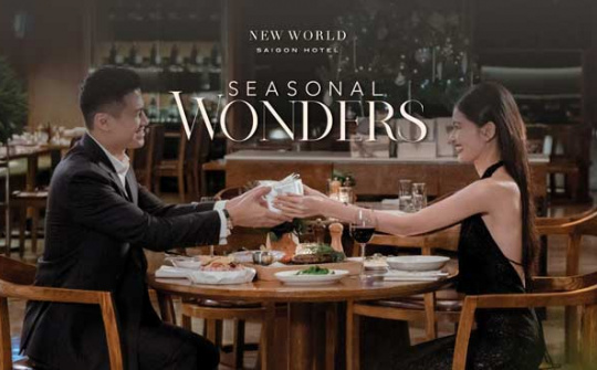 New World Saigon triển khai chiến dịch Seasonal Wonders để lan tỏa hơi ấm mùa lễ hội