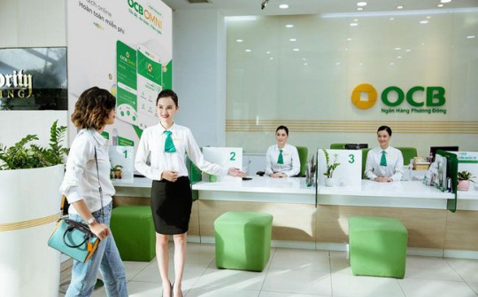 Lãi suất ngân hàng OCB cao nhất có thể tới 10,3%/năm